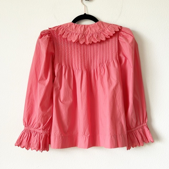 Doen Shirt Womens XS Hickory Blouse
Begonia Pink Ruffles Cottagecore
Feminine - Picture 6 of 15